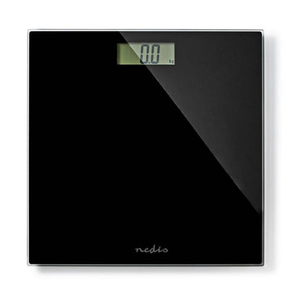 Digital Badevægt 150 kg Sort Hærdet Glas 30x30 cm