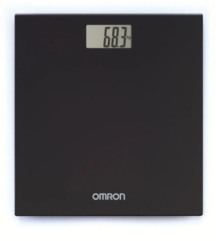 Badevægt Elektronisk 150 kg LCD Sort 29x27x2,2 cm