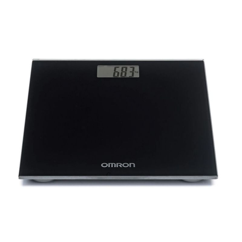 Badevægt Elektronisk 150 kg LCD Sort 29x27x2,2 cm