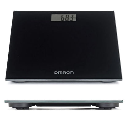 Badevægt Elektronisk 150 kg LCD Sort 29x27x2,2 cm