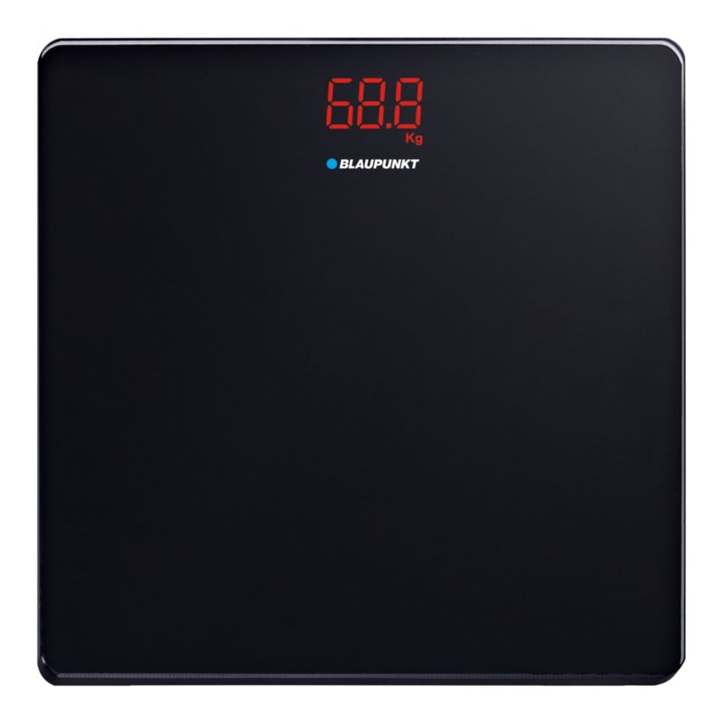 Personvægt Glas Sort 150 kg 26x26 cm BSP201