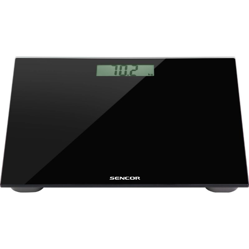 Elektronisk Personvægt 150 kg LCD Sort 31 cm