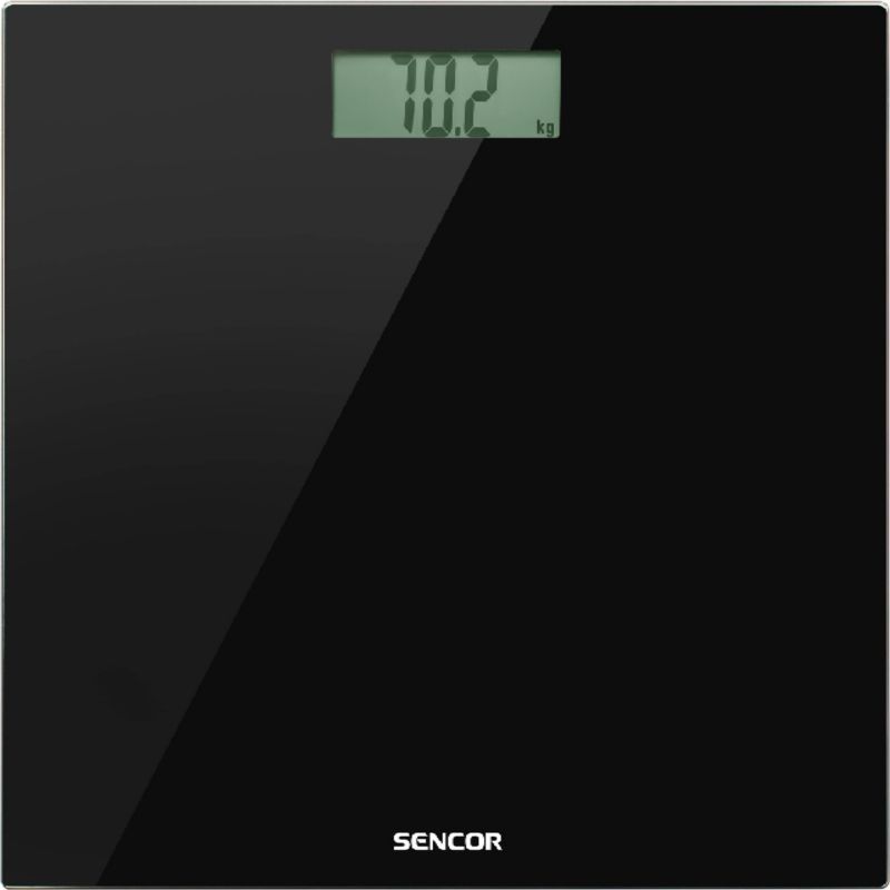 Elektronisk Personvægt 150 kg LCD Sort 31 cm