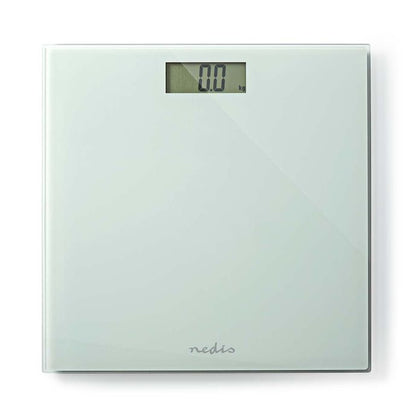 Digital Badevægt 30x30 cm Hvid Hærdet Glas 150 kg PESC500WT