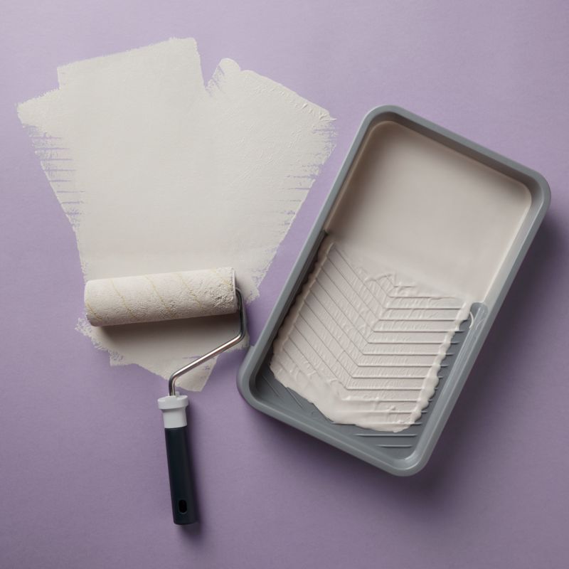 GoodHome malerulle med kort luv 18 cm