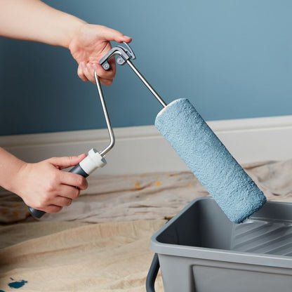 GoodHome malerulle med hurtig udskiftning, mellemlang luv, 23 cm