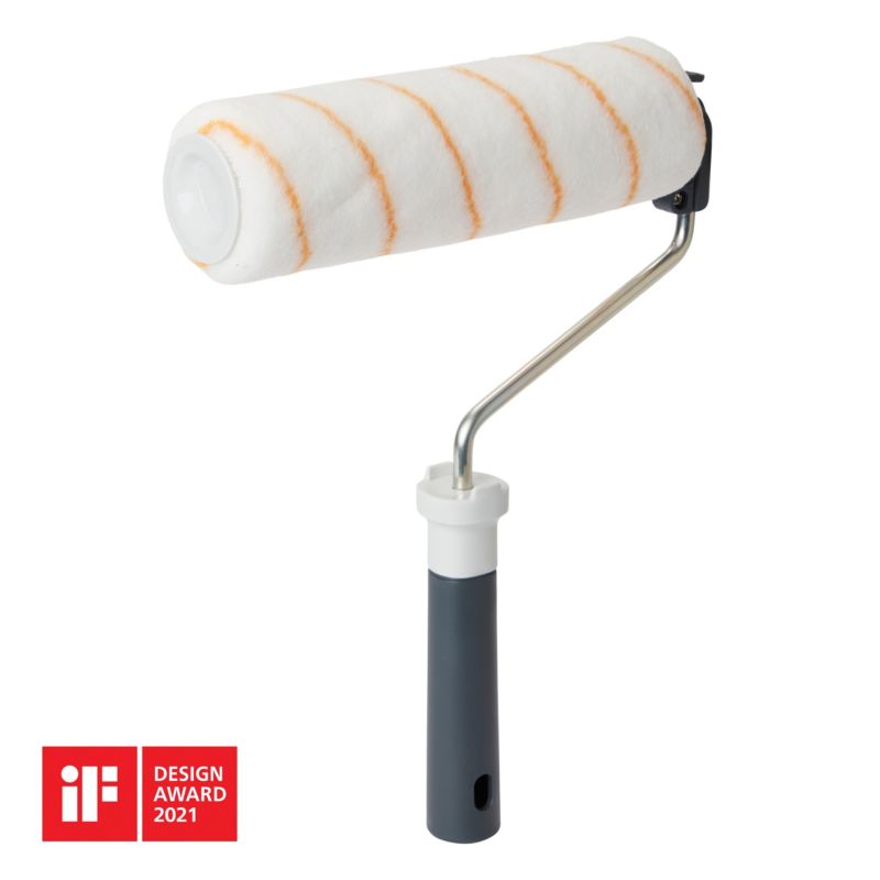 GoodHome malerulle med hurtig udskiftning, mellemlang luv, 23 cm