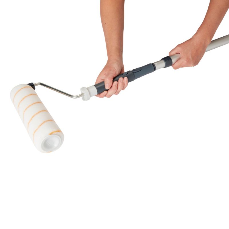 GoodHome malerulle med hurtig udskiftning, mellemlang luv, 23 cm