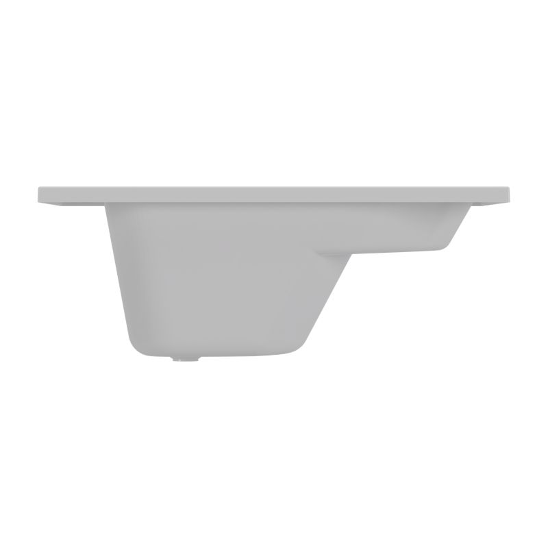 GoodHome Cavally akrylbadekar 105 x 70 cm hvid