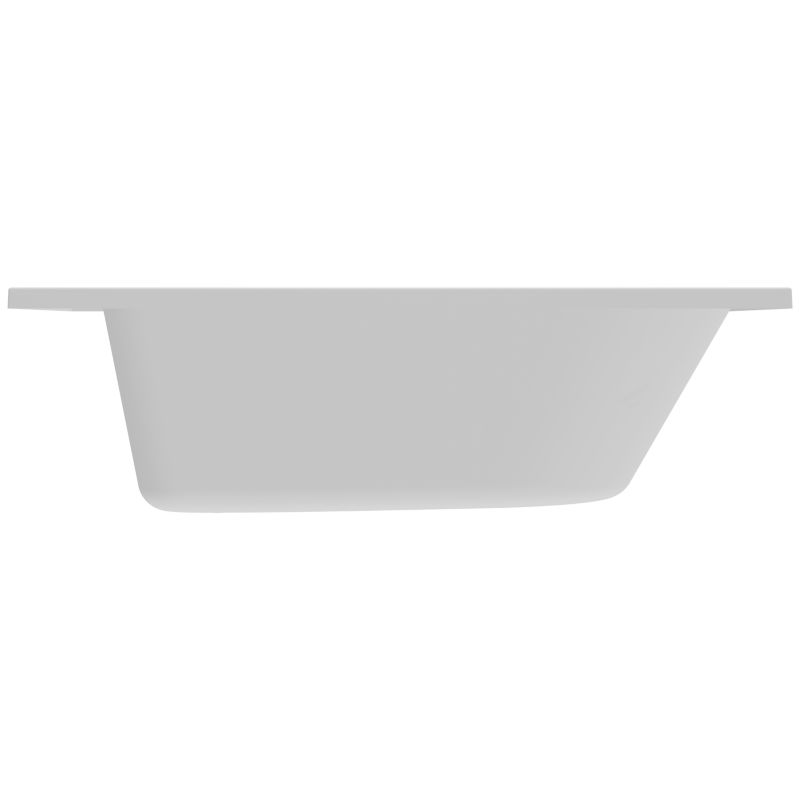 GoodHome Cavally akrylbadekar 130 x 70 cm hvid
