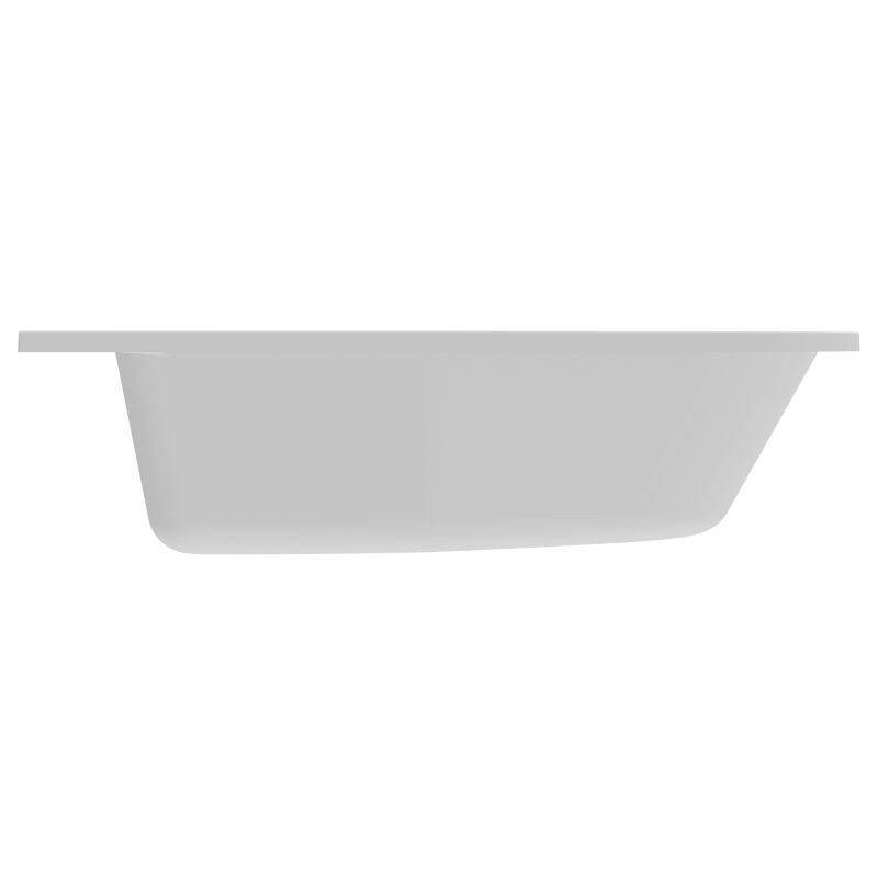 GoodHome Cavally akrylbadekar 145 x 95 cm venstre asymmetrisk