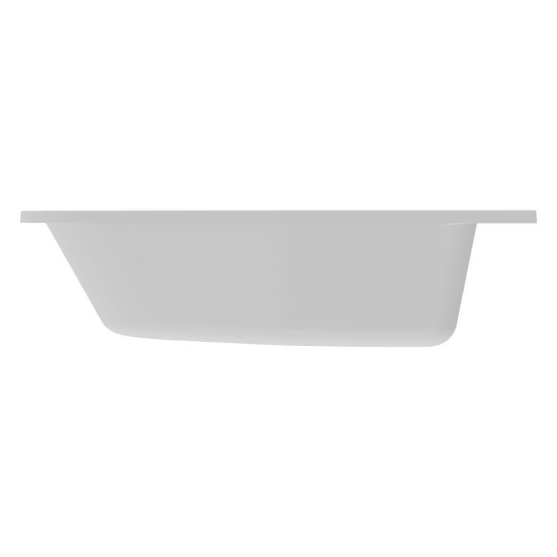 Akryl Badekar Cavally 145x95 cm Hvid Højre Asymmetrisk