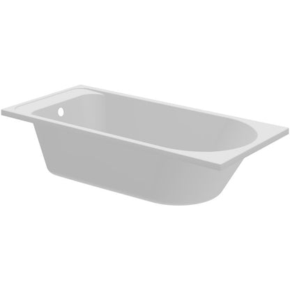 GoodHome Cavally akrylbadekar 150 x 70 cm hvid