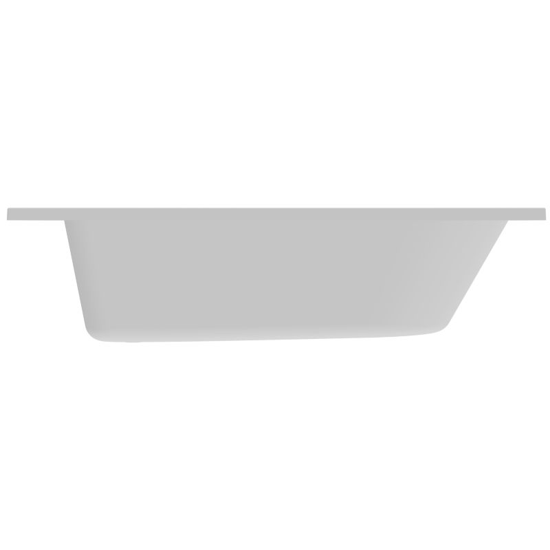 GoodHome Cavally akrylbadekar 150 x 70 cm hvid