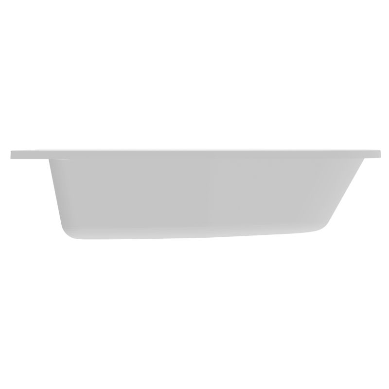 GoodHome Cavally akrylbadekar 160 x 90 cm venstre asymmetrisk