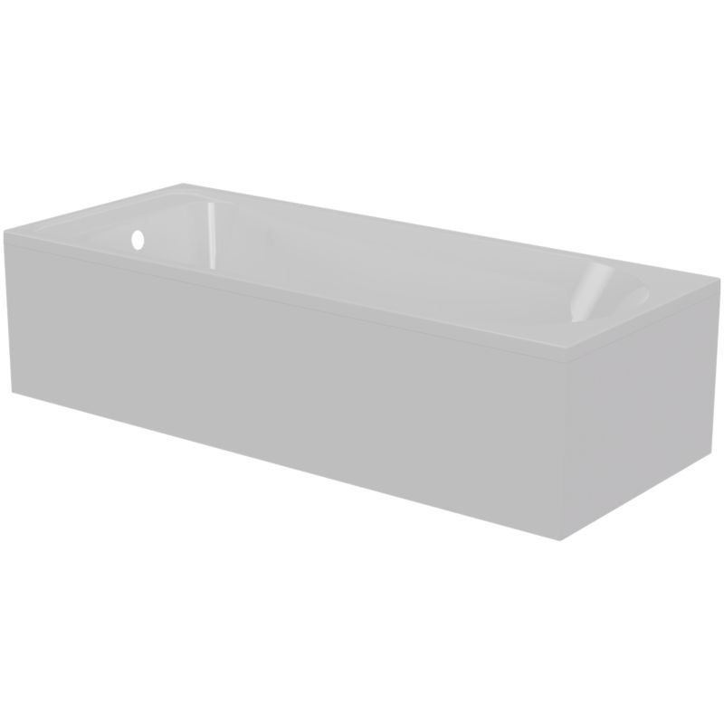 GoodHome Cavally akrylbadekar 170 x 70 cm hvid