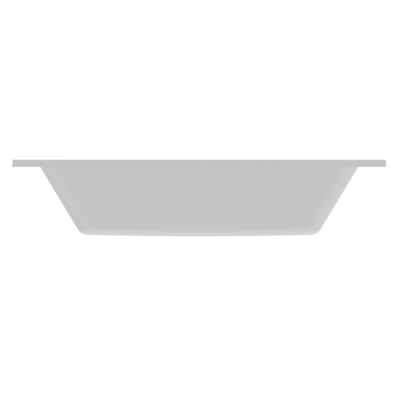 GoodHome Cavally akrylbadekar med 2 ryglæn 180 x 80 cm hvid