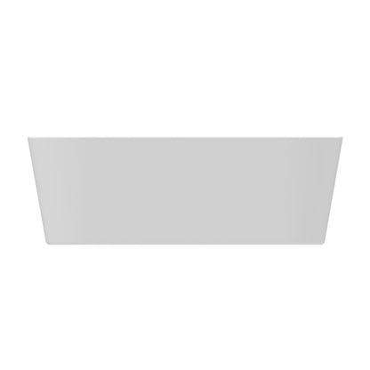 Akrylbadekar GoodHome Nakina 150 x 75 cm hvid
