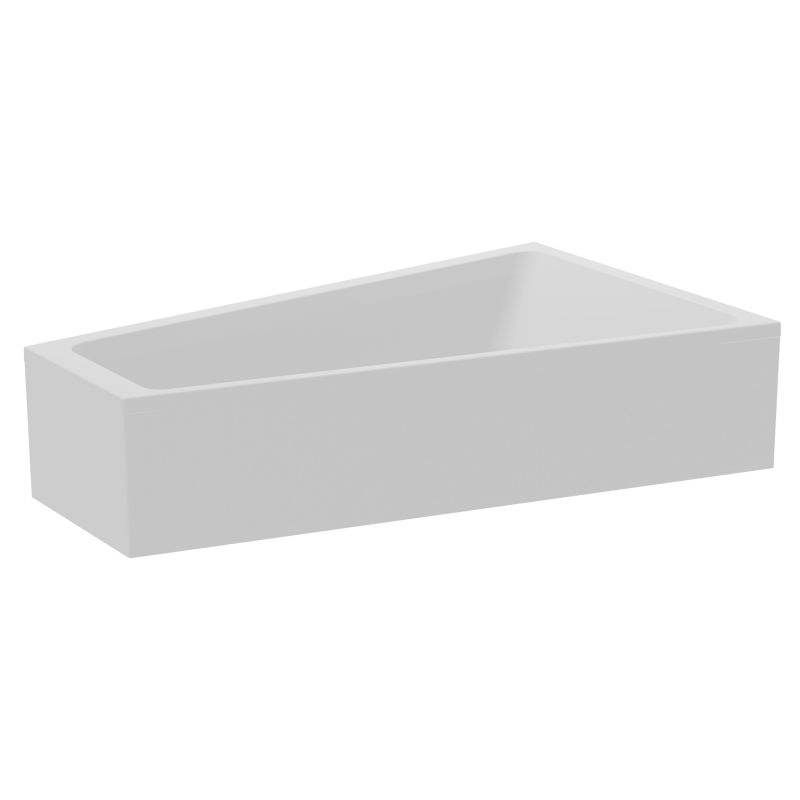 GoodHome Teesta højre akrylbadekar 150 x 90 cm