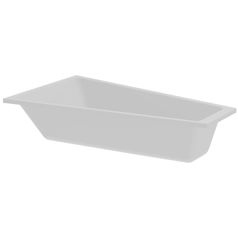GoodHome Teesta venstre akrylbadekar 160 x 90 cm