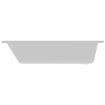 GoodHome Teesta venstre akrylbadekar 160 x 90 cm