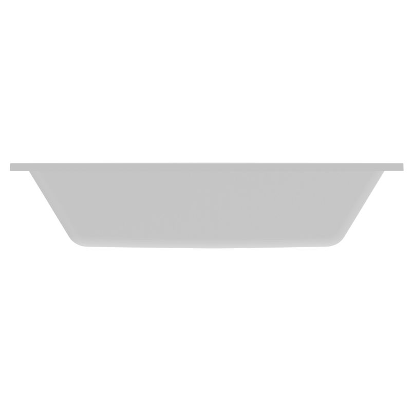 GoodHome Teesta akrylbadekar 170 x 75 cm med 2 ryglæn hvid