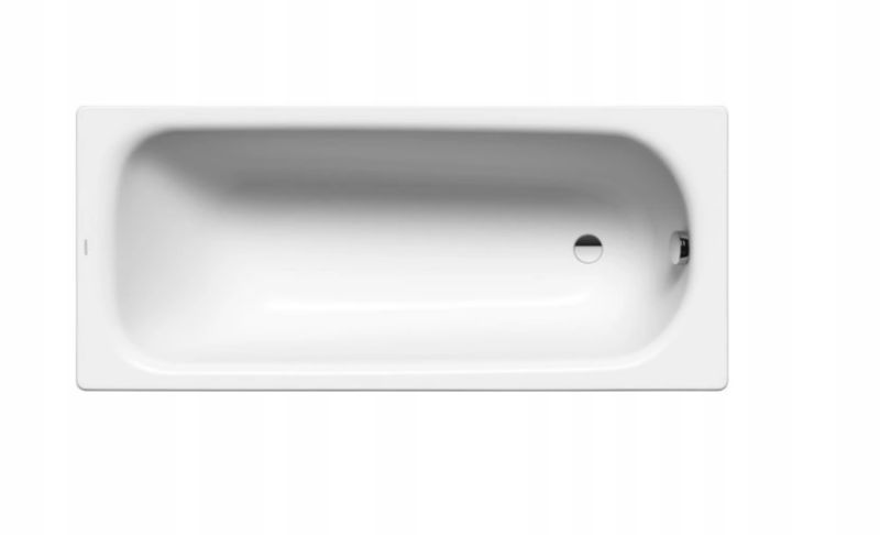 Rektangulært badekar Kaldewei Saniform Plus 360-1 140x70 cm hvid 1 stk.