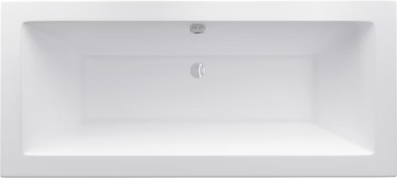 Mexen Cube hvidt rektangulært badekar 180x80 cm