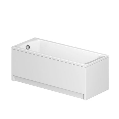 Rektangulært badekar Cersanit Bari 170 x 70 cm Hvid