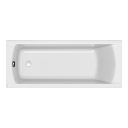 Rektangulært badekar Cersanit Bari 170 x 70 cm Hvid