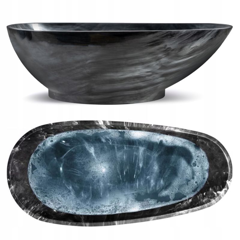 Fritstående badekar Corciano Lowa 180 x 85 cm Premium 1 stk.