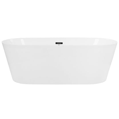 Fritstående LED-badekar HAVANA 170x80 cm Hvid | 4251682262866