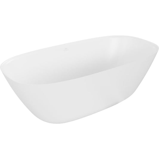 Fritstående badekar i komposit Mexen Como 170 x 82 cm hvid mat 1 stk.