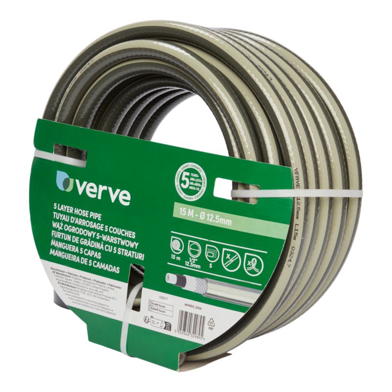 Verve haveslange 12,5 mm 15 m