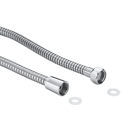 Bruseslange 1,5 m Inox Mat PVC og Rustfrit Stål