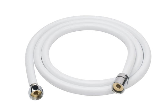 GoodHome PVC bruserslange 1,75 m hvid