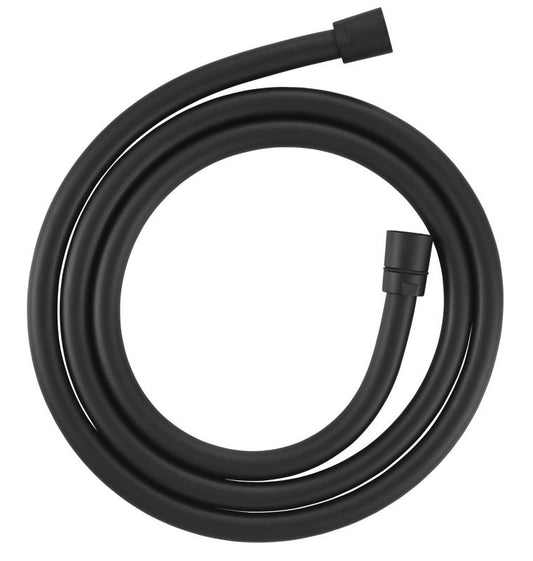 GoodHome PVC bruseforbindelsesslange 1,75 m mat-sort