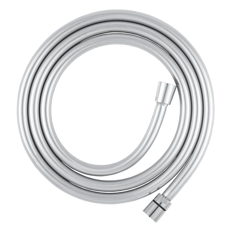 Bruseslange PVC 2 m Sølvgrå Mat 7 mm