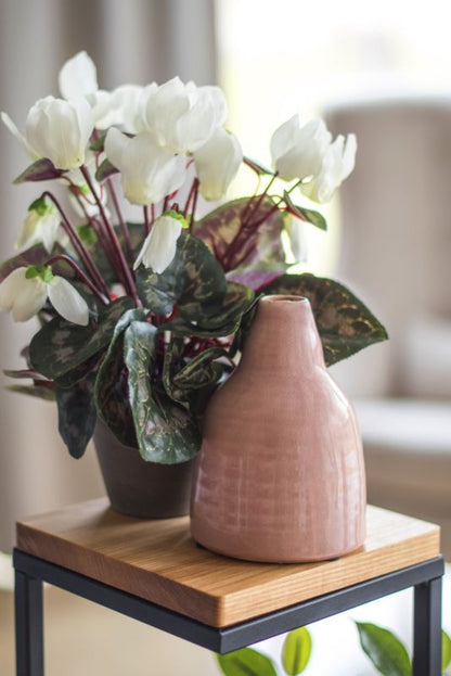 Keramisk vase Direct Home and Garden i pink, 16 cm