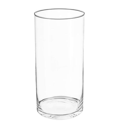 Cylinderformet vase, højde 30 cm, diameter 15 cm