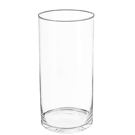 Cylinderformet vase, højde 30 cm, diameter 15 cm