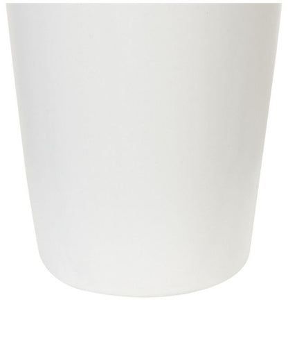 Dekorativ vase Apamea keramik hvid 1 stk.