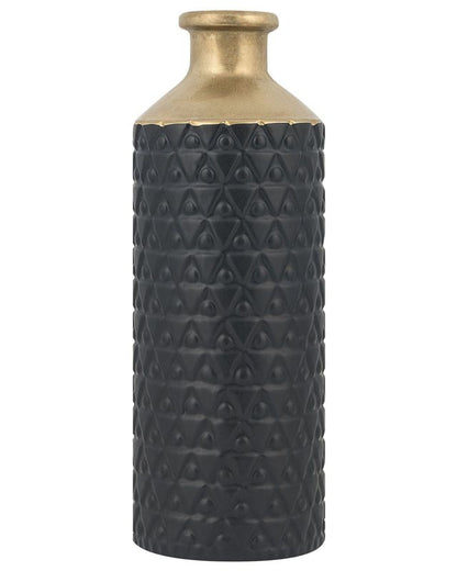 Dekorativ vase Arsin keramik sort 1 stk.