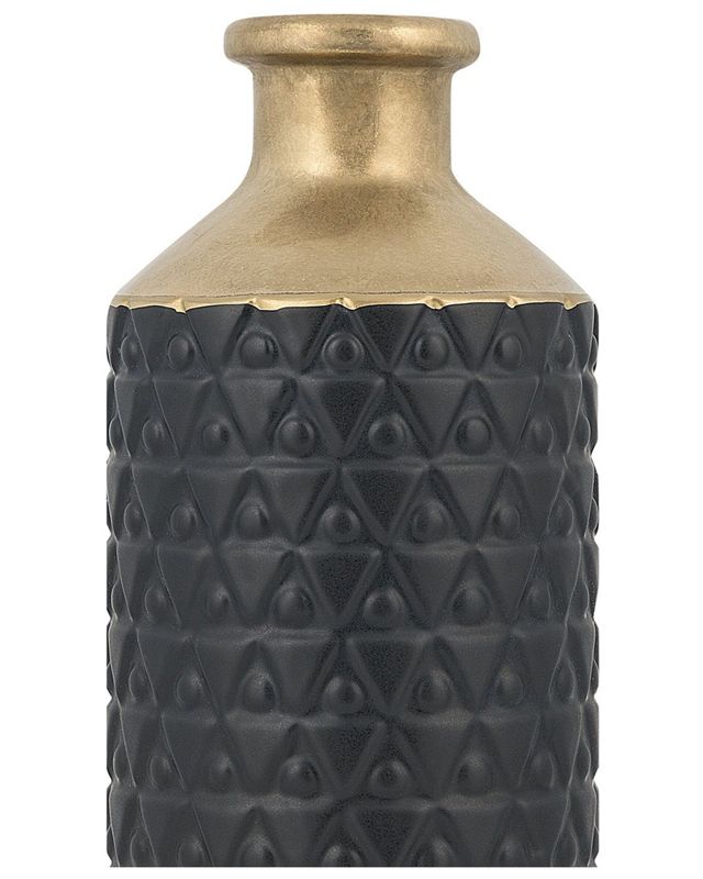 Dekorativ vase Arsin keramik sort 1 stk.