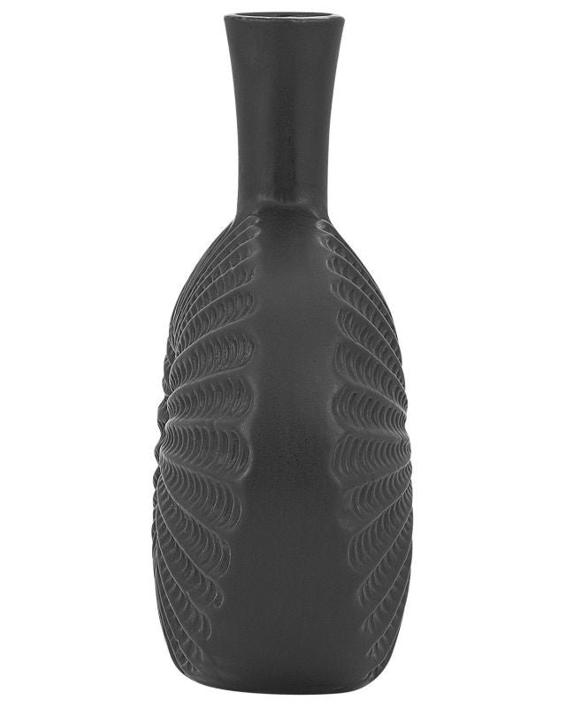 Dekorativ vase Arwad keramik sort 1 stk.