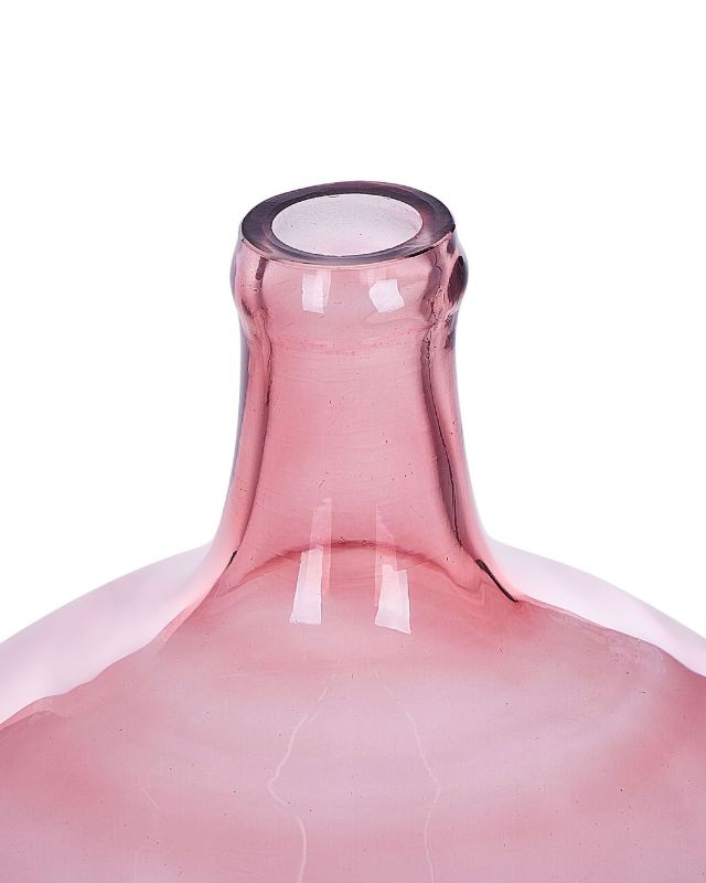 Dekorativ vase Chappathi glas lyserød 1 stk.