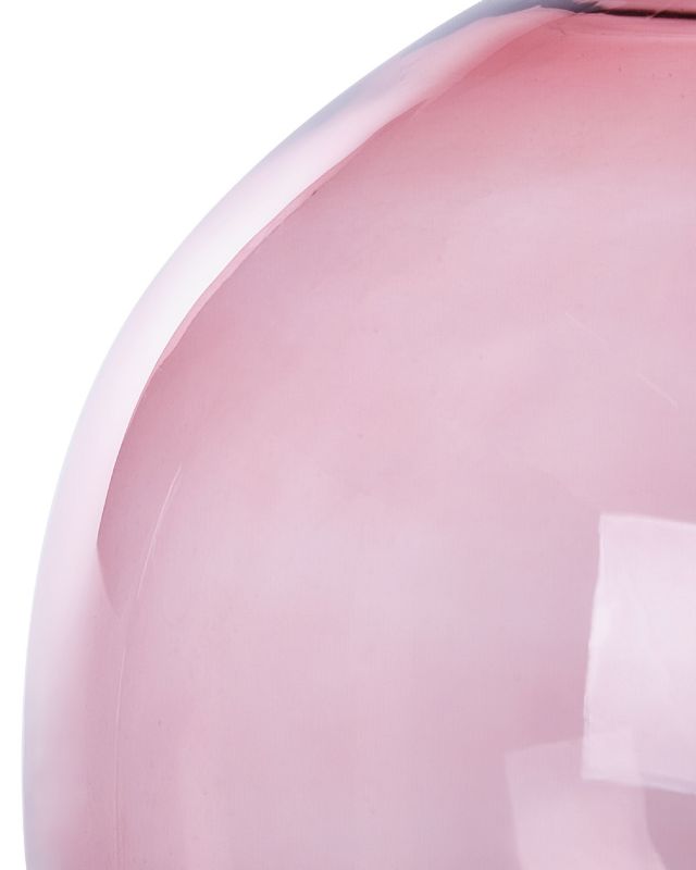 Dekorativ vase Chappathi glas lyserød 1 stk.