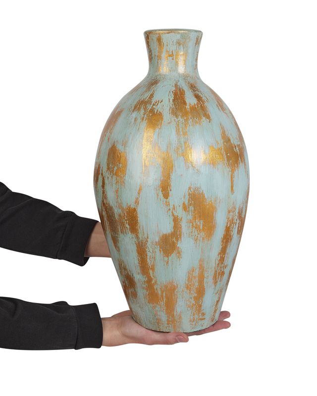 Dekorativ vase Dikaja keramik blå 1 stk.