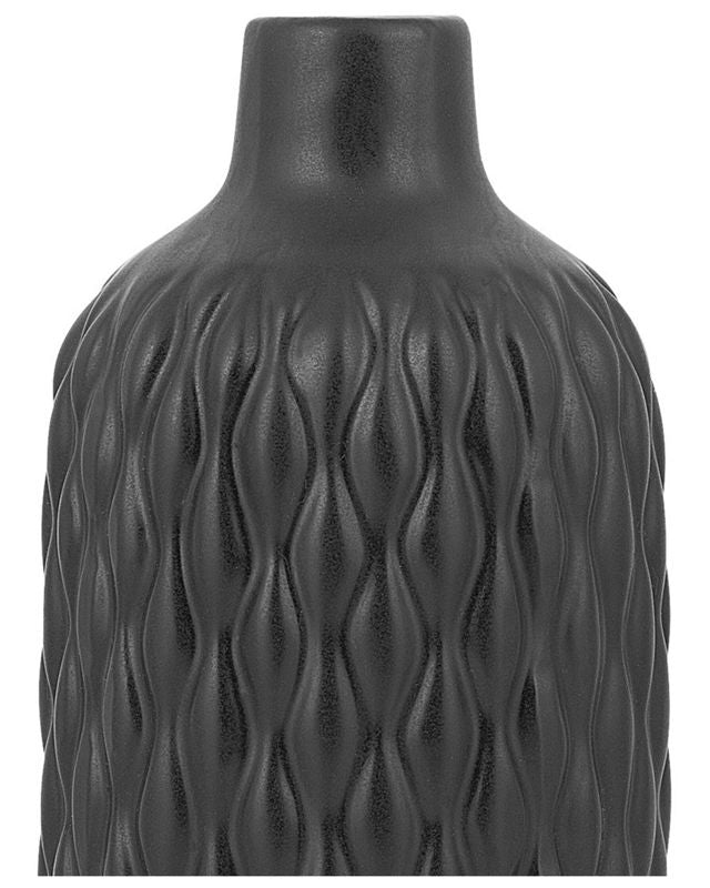 Dekorativ vase Emar keramik sort 1 stk.