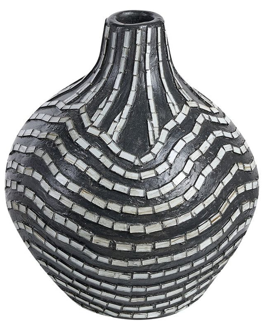Dekorativ vase Kualu keramik sort 1 stk.